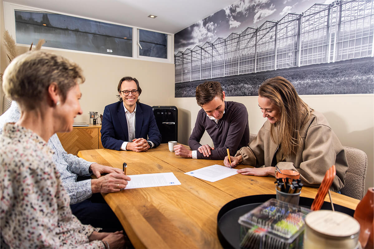 Ondertekening koopakte